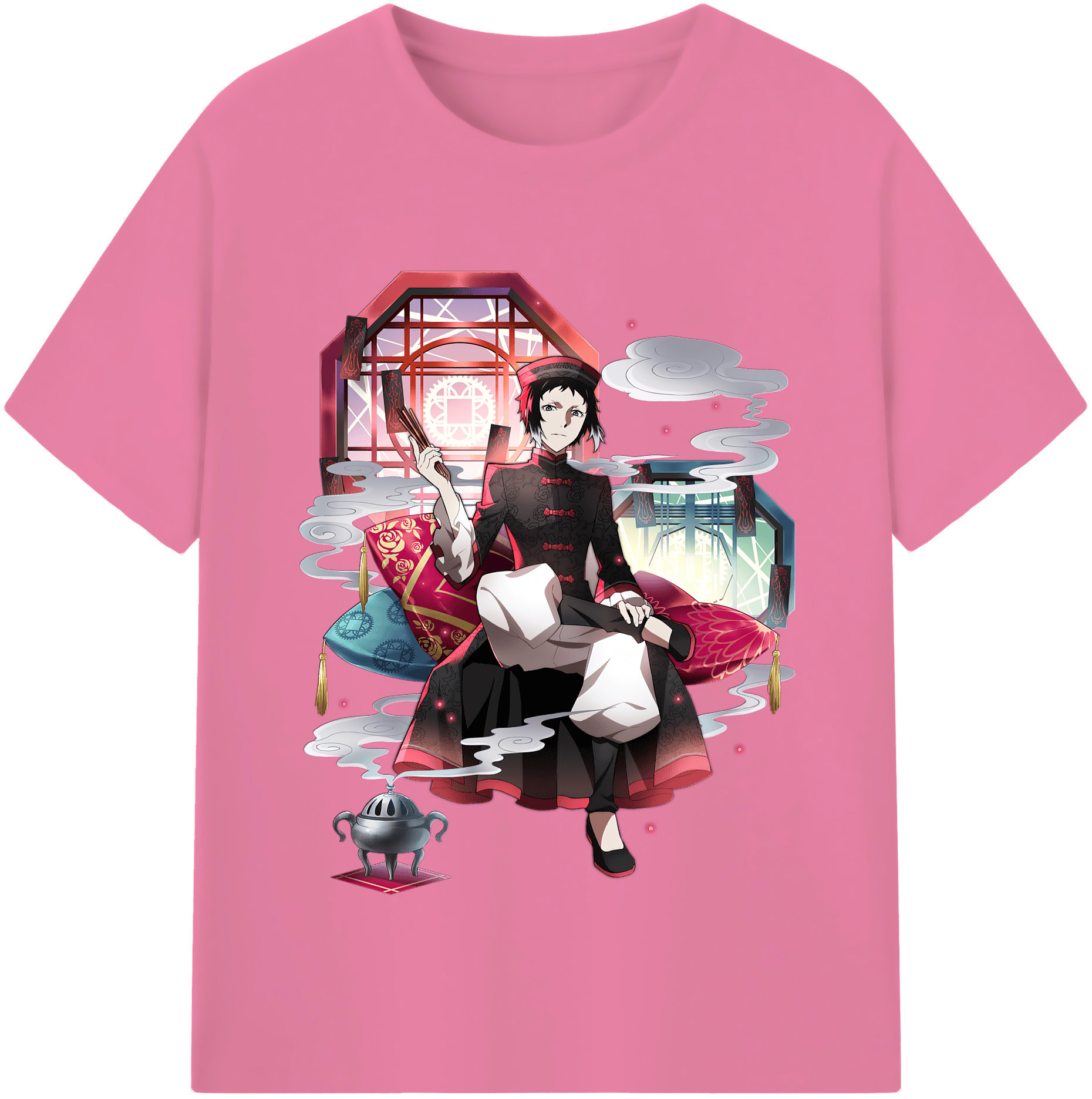 （画像用） 文豪ストレイドッグス Bungo Stray Dogs 綿100％半袖Tシャツ（フロントプリント）